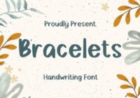 Bracelets Font - Featured Image