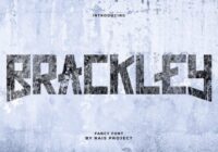 Brackley Font - Featured Image