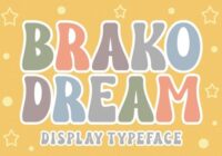 Brako Dream Font - Featured Image