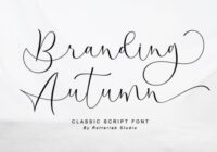Branding Autumn Font - Featured Image