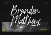 Brandon Matthews Font - Featured Image