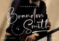 Brandon Smith Font - Featured Image