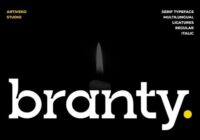 Branty Font - Featured Image