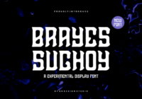 Brayes Sughoy Font - Featured Image