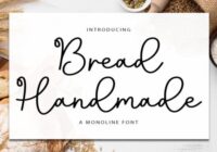 Bread Handmade Font - Featured Image