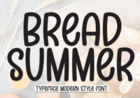 Bread Summer Font - Featured Image
