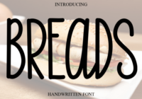 Breads Font - Featured Image