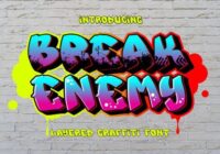 Break Enemy Font - Featured Image