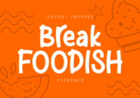 Break Foodish Font - Featured Image