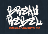 Break Rebel Font - Featured Image