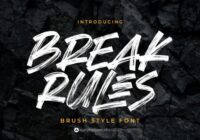 Break Rules Font - Featured Image