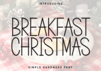 Breakfast Christmas Font - Featured Image