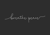 Breathe Peace Font - Featured Image