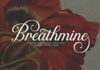 Breathmine Font - Featured Image