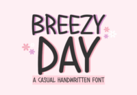 Breezy Day Font - Featured Image