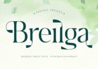 Breilga Font - Featured Image