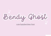 Brendy Ghost Font - Featured Image