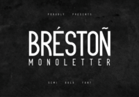 Breston Monoletter Font - Featured Image