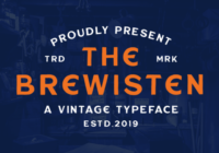 Brewisten Font - Featured Image