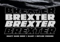 Brexter Font - Featured Image