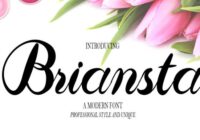 Briansta Font - Featured Image