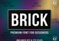 Brick Font - Featured Image
