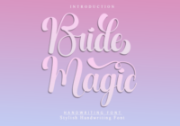 Bride Magic Font - Featured Image