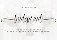 Bridesmaid Font - Featured Image