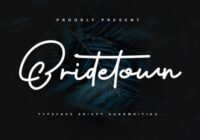 Bridetown Font - Featured Image