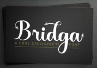 Bridga Font - Featured Image