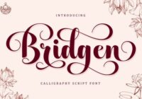 Bridgen Font - Featured Image