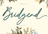 Bridgend Font - Featured Image