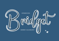 Bridget Font - Featured Image