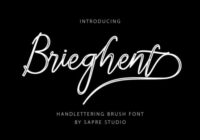 Brieghent Font - Featured Image
