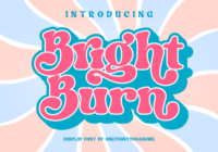 Bright Burn Font - Featured Image