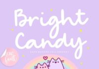 Bright Candy Font - Featured Image