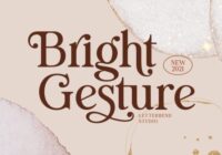 Bright Gesture Font - Featured Image