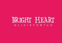 Bright Heart Font - Featured Image