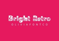 Bright Retro Font - Featured Image