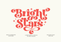 Bright Stars Font - Featured Image