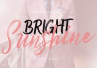 Bright Sunshine Duo Font - Featured Image