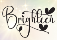Brighteen Font - Featured Image