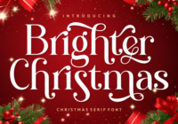 Brighter Christmas Font - Featured Image