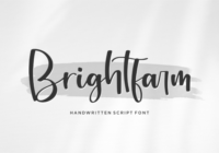 Brightfarm Font - Featured Image