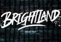 Brightland Font - Featured Image