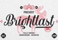 Brightlast Font - Featured Image