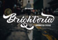 Brightoria Font - Featured Image