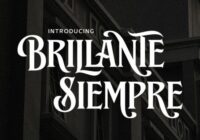Brillante Siempre Font - Featured Image