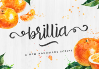 Brillia Script Font - Featured Image