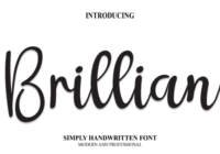 Brillian Font - Featured Image